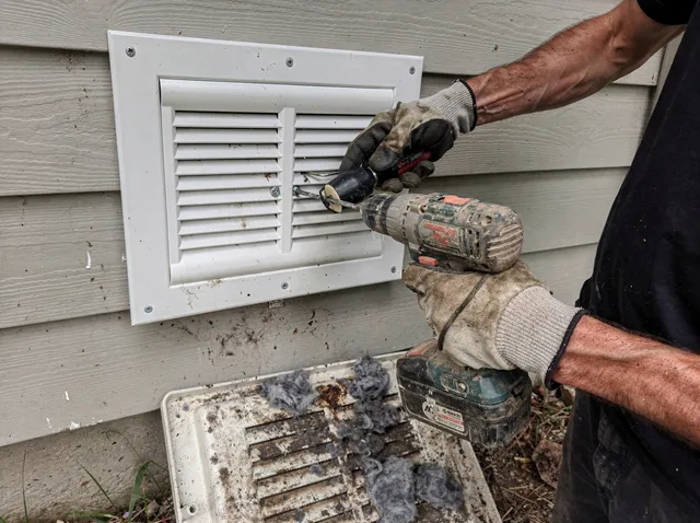 Dryer Vent Cover Replacement in Coconut Creek