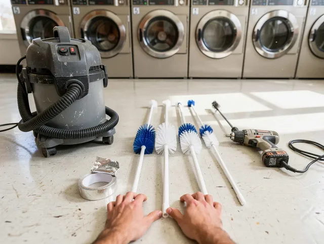 Commercial-grade dryer vent cleaning by Coconut Creek Dryer Vent Cleaning in Coconut Creek