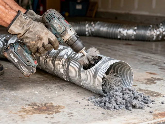 Professional duct cleaning by Coconut Creek Dryer Vent Cleaning in Coconut Creek