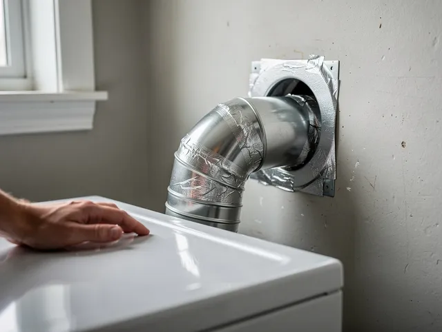 Coconut Creek Dryer Vent Cleaning expert performing professional dryer vent repair and installation in Coconut Creek