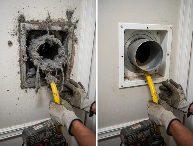 Expert gas dryer vent cleaning by Coconut Creek Dryer Vent Cleaning in Coconut Creek